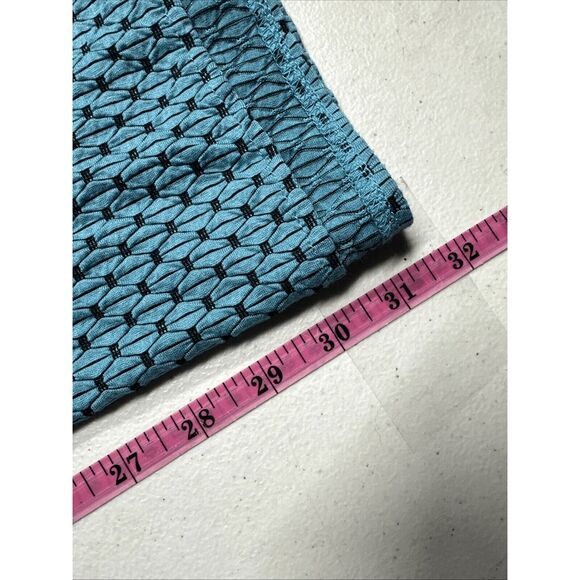 Habitat Women's Sleeveless Tank Top XL Teal Black Geometric - Picture 9 of 10